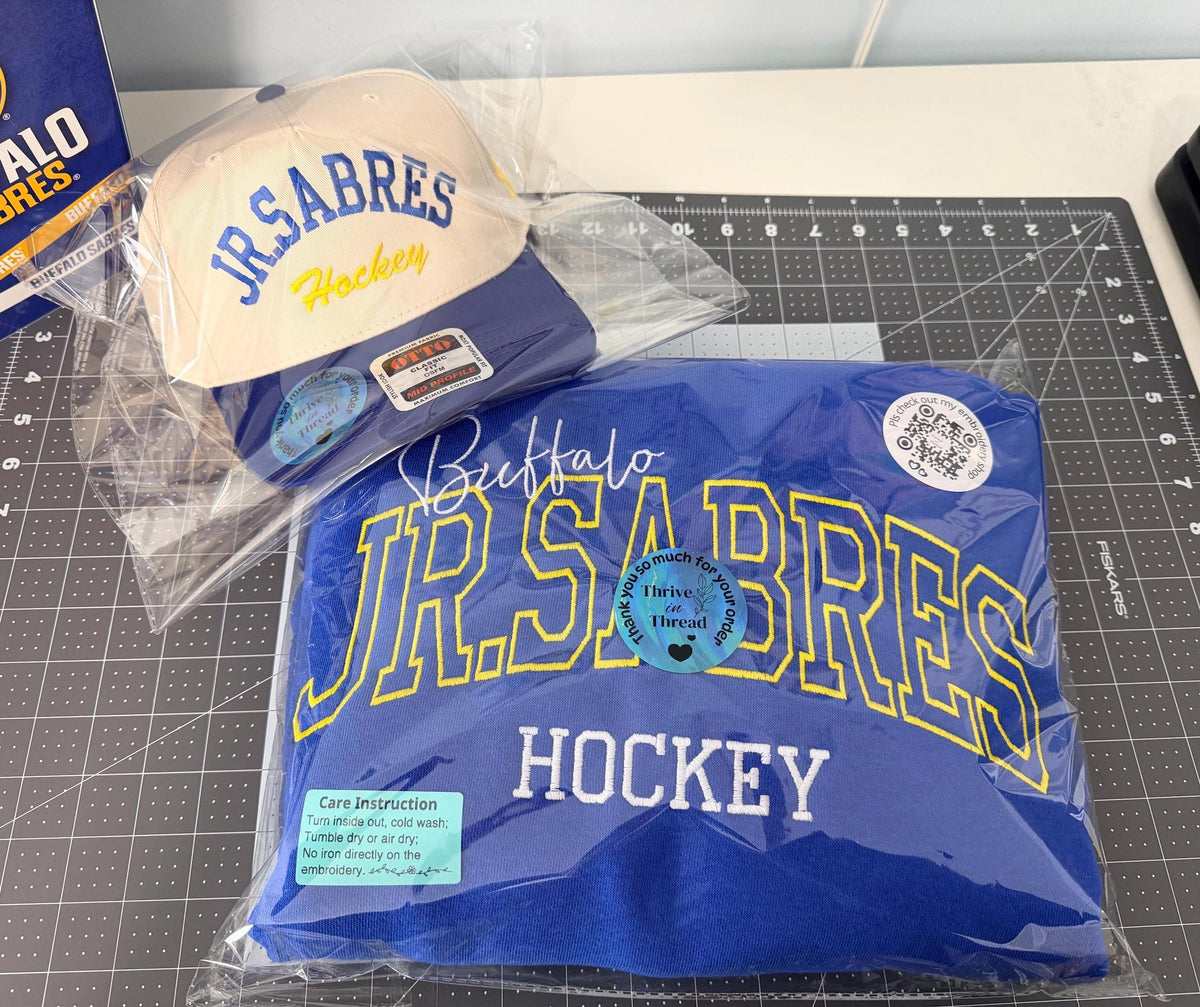 Custom Team Embroidered Sweatshirt/Hoodie